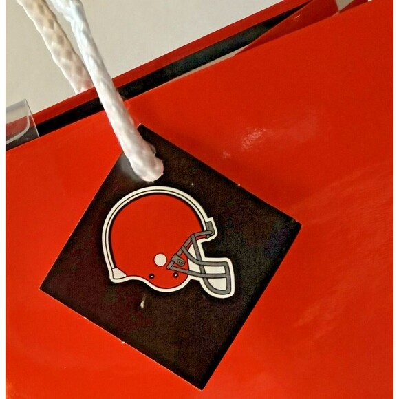 NFL Cleveland Browns Medium Gift Bag M Cleveland Browns Bag - Picture 5 of 7